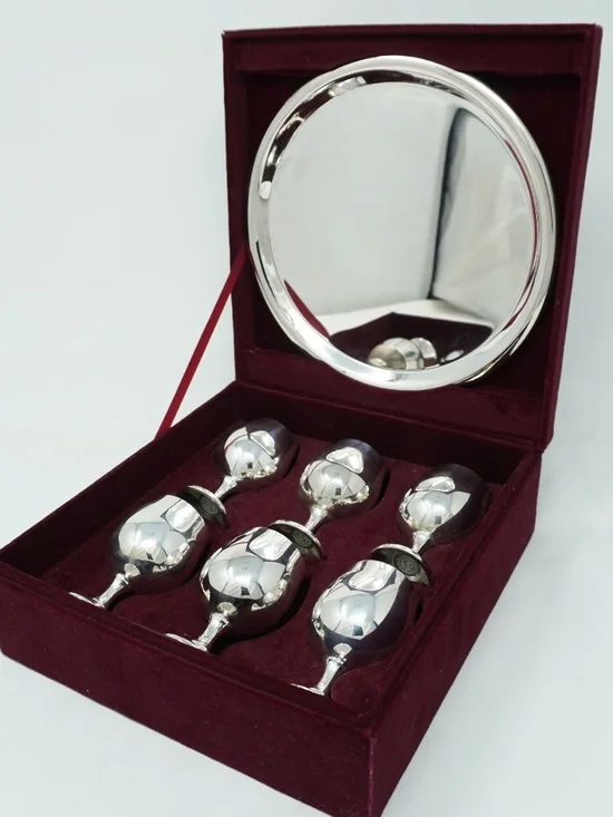 Vintage Godinger Silver Art Liquor Server - Picture 4 of 4